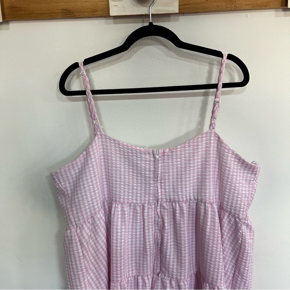 ARULA Pink Gingham Mini Dress - Picture 10 of 13
